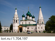 Церковь Илии Пророка. Ярославль (2010 год). Редакционное фото, фотограф Николай Винокуров / Фотобанк Лори