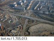 Развязка дорог МКАД - Осташковское шоссе (2009 год). Стоковое фото, фотограф Дмитрий Бакулин / Фотобанк Лори