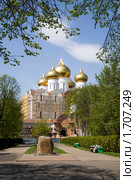 Строящийся собор Успения Пресвятой Богородицы. Ярославль (2010 год). Стоковое фото, фотограф Николай Винокуров / Фотобанк Лори