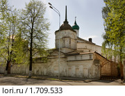 Кирилло-Афанасьевский мужской монастырь. Город Ярославль. (2010 год). Стоковое фото, фотограф Николай Винокуров / Фотобанк Лори