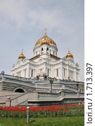 Храм Христа Спасителя. Москва (2010 год). Стоковое фото, фотограф stargal / Фотобанк Лори