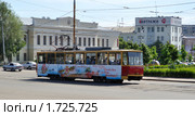 Трамвай в г.Орел (2010 год). Редакционное фото, фотограф Ромашка / Фотобанк Лори
