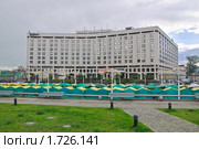 Гостиница "Рэдиссон САС Славянская" (2009 год). Редакционное фото, фотограф Алёшина Оксана / Фотобанк Лори