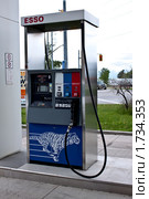 Заправка Esso (2010 год). Редакционное фото, фотограф Марина Михайлова / Фотобанк Лори