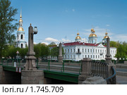 Никольский морской собор в Санкт-Петербурге (2010 год). Стоковое фото, фотограф Кекяляйнен Андрей / Фотобанк Лори