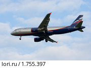 Пассажирский самолет Airbus A320 авиакомпании Аэрофлот (2010 год). Редакционное фото, фотограф Алексей Букреев / Фотобанк Лори