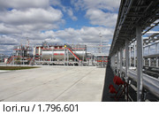 Газокомпрессорная станция. Стоковое фото, фотограф Николай Лыжин / Фотобанк Лори
