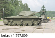 Танк КВ-1С (2010 год). Редакционное фото, фотограф Виктор Карасев / Фотобанк Лори