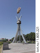 Памятный знак "Доблести и героизму моряков-черноморцев" (2010 год). Редакционное фото, фотограф Грачев Игорь / Фотобанк Лори