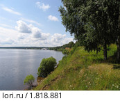Крутой берег Волги в городе Мышкин (2008 год). Стоковое фото, фотограф Т. З. / Фотобанк Лори