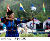 Бурятская лучница (2010 год). Редакционное фото, фотограф Александр Подшивалов / Фотобанк Лори