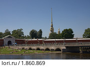 Иоановский мост в Санкт-Петербурге (2010 год). Стоковое фото, фотограф Андрей Ижаковский / Фотобанк Лори