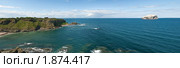 Вид на берег моря со стены замка Танталлон (Шотландия) (2010 год). Стоковое фото, фотограф Борис Иванов / Фотобанк Лори
