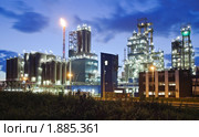 Нефтехимический завод. Антверпен, Бельгия (2009 год). Стоковое фото, фотограф Михаил Лавренов / Фотобанк Лори