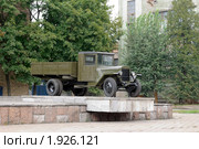 Советский грузовой автомобиль ЗиС-5В (2010 год). Редакционное фото, фотограф Ольга Пашкова / Фотобанк Лори