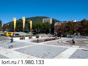 Пятигорск, площадь Ленина (2010 год). Редакционное фото, фотограф Валерий Шилов / Фотобанк Лори