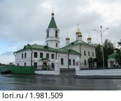 Храм, город Берёзовский, Свердловская область (2010 год). Стоковое фото, фотограф Людмила Банникова / Фотобанк Лори