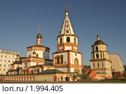 Иркутск. Богоявленский собор (2010 год). Стоковое фото, фотограф Роман Коротаев / Фотобанк Лори