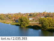 Вид на Зарайск (2010 год). Редакционное фото, фотограф Елена Блохина / Фотобанк Лори