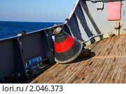Навигационный буй на палубе судна. Стоковое фото, фотограф Тарановский Д. / Фотобанк Лори