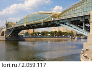 Москва, мост Богдана Хмельницкого (2010 год). Стоковое фото, фотограф ИВА Афонская / Фотобанк Лори
