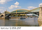 Москва, мост Богдана Хмельницкого (2010 год). Редакционное фото, фотограф ИВА Афонская / Фотобанк Лори