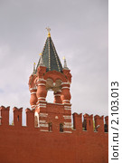 Царская башня Московского Кремля (2010 год). Стоковое фото, фотограф Алёшина Оксана / Фотобанк Лори