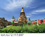 Храм Святителя Николая, Измайловский кремль, Москва (2010 год). Редакционное фото, фотограф Fro / Фотобанк Лори