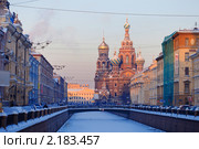Канал Грибоедова зимой. Редакционное фото, фотограф Юлия Колтырина / Фотобанк Лори