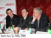 Игорь Верник, Николай Бурляев, Сергей Гармаш (2010 год). Редакционное фото, фотограф Архипова Екатерина / Фотобанк Лори