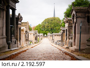 Кладбище Пер-Лашез. Париж. Франция (2010 год). Стоковое фото, фотограф Валерия Лузина / Фотобанк Лори