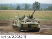 Боевая машина пехоты БМП-3 Вооруженных Сил России (2010 год). Редакционное фото, фотограф Владимир Журавлев / Фотобанк Лори
