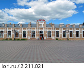 Железнодорожный вокзал город Ишим (2010 год). Стоковое фото, фотограф Николай Белецкий / Фотобанк Лори