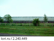 Радиотелескоп "РАТАН-600" возле станицы Зеленчукской (2009 год). Редакционное фото, фотограф Владимир Горощенко / Фотобанк Лори