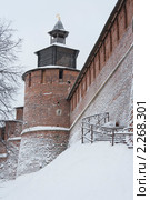 Часовая башня Нижегородского кремля (2010 год). Редакционное фото, фотограф Igor Lijashkov / Фотобанк Лори