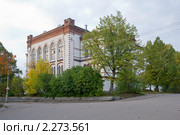 Здание бывшего лицея. Сортавала (2010 год). Стоковое фото, фотограф Александр Щепин / Фотобанк Лори