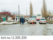Дорожно-транспортное происшествие (2011 год). Редакционное фото, фотограф Сергей Ганоцкий / Фотобанк Лори