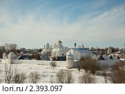 Суздаль. Вид на Покровский женский монастырь (2011 год). Стоковое фото, фотограф Gagara / Фотобанк Лори