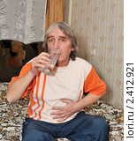 Негазированная вода при гастрите. Стоковое фото, фотограф Анна Мартынова / Фотобанк Лори