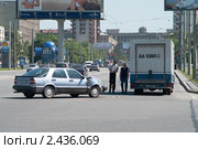 Авария на дороге (2010 год). Редакционное фото, фотограф Кекяляйнен Андрей / Фотобанк Лори