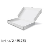 Упаковочная коробка.. Стоковая иллюстрация, иллюстратор Федин Константин / Фотобанк Лори