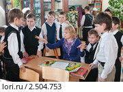 В начальной школе (2011 год). Редакционное фото, фотограф Федор Королевский / Фотобанк Лори