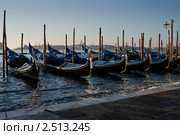 Гондолы (2010 год). Стоковое фото, фотограф Victoria Demidova / Фотобанк Лори