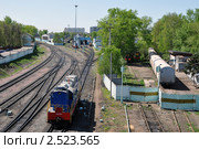Московская окружная железная дорога (2011 год). Редакционное фото, фотограф Безрукова Ирина / Фотобанк Лори