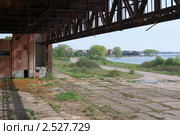 Руины авиабазы Нойтиф на Балтийской косе (2011 год). Стоковое фото, фотограф Сергей Куров / Фотобанк Лори