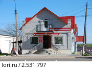 Мышкин. Виды города. Магазин "Великолукский мясокомбинат" (2010 год). Редакционное фото, фотограф lana1501 / Фотобанк Лори
