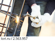 Газовая резка. Стоковое фото, фотограф Дмитрий Калиновский / Фотобанк Лори
