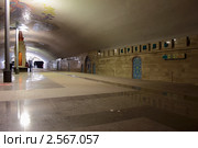 Казанский метрополитен. Станция "Кремлевская" (2011 год). Редакционное фото, фотограф Вадим Хомяков / Фотобанк Лори