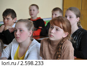 На уроке (2011 год). Редакционное фото, фотограф Free Wind / Фотобанк Лори