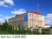 Надымский региональный узел электросвязи. Город Надым, Ямало-Ненецкий автономный округ (2011 год). Редакционное фото, фотограф Григорий Писоцкий / Фотобанк Лори